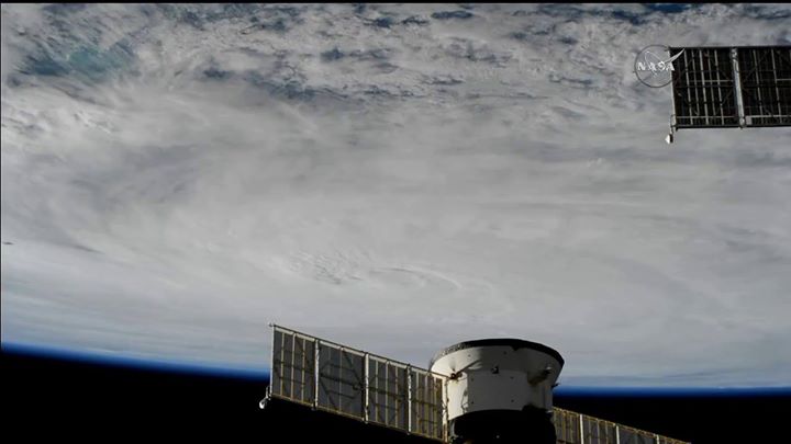 Cameras outside the International Space Station continue to …