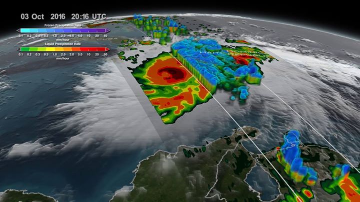 3D views of Hurricane  #Matthew show the storm as it weakene…