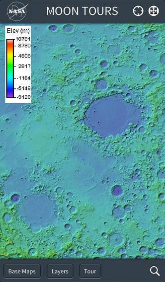 Tour the moon…from your mobile device! The Moon Tour app inc…
