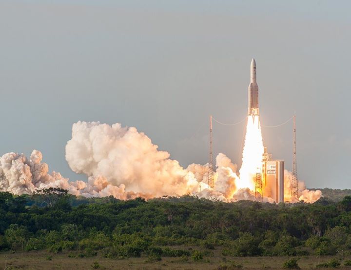 Great view here of last week’s Ariane 5 VA231 launch, on 5 October from Europe’s…