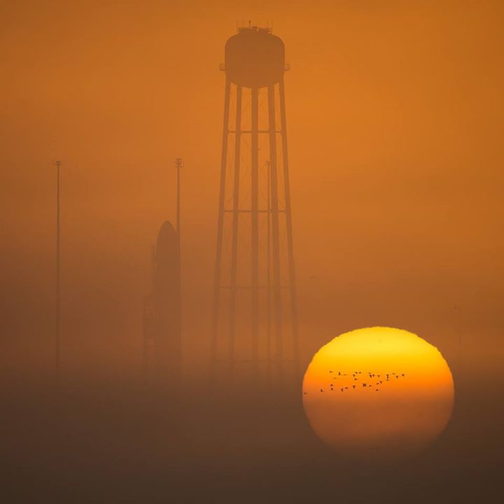 It’s launch day! Orbital ATK’s Antares rocket with its Cygnu…