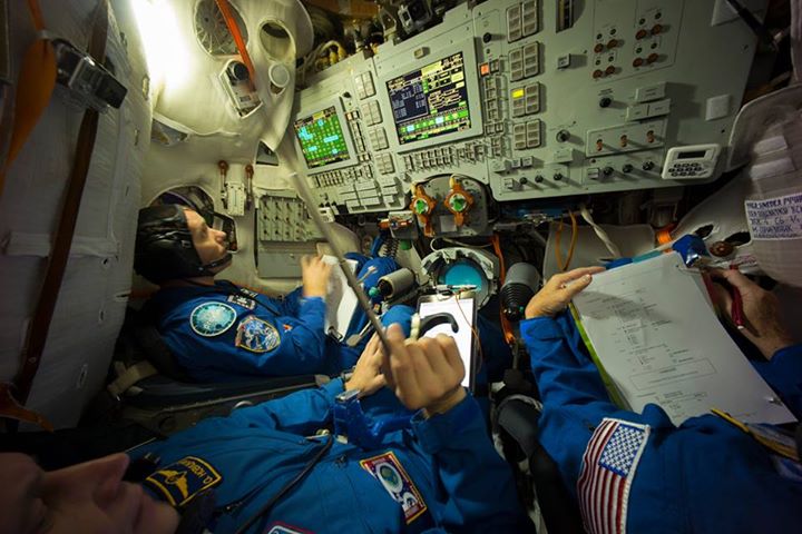 Great insight into training for a Soyuz launch. Click on the photos for more inf…
