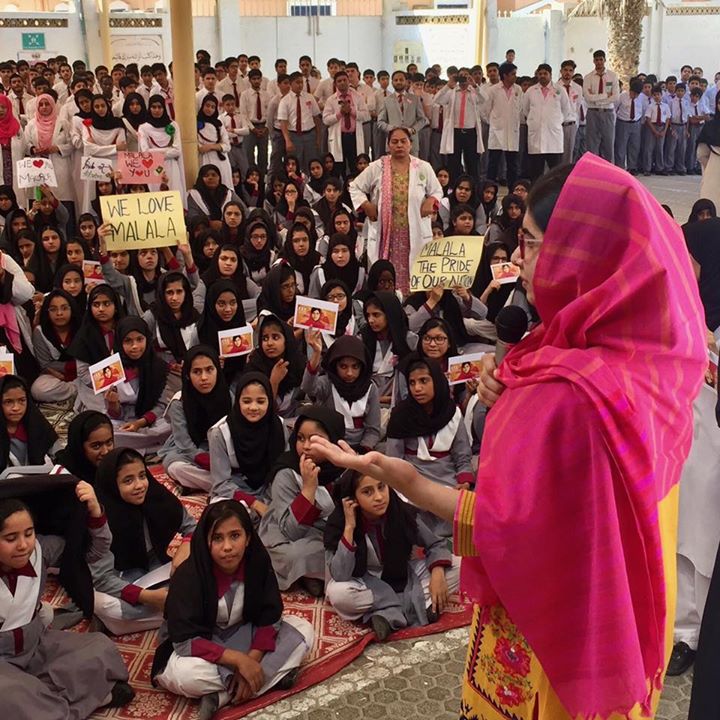 Well said Malala Fund”If there isn’t any woman role model in…