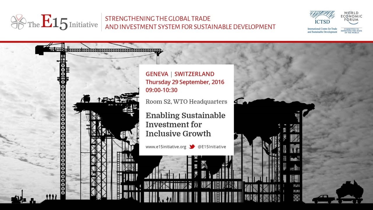 Enabling Sustainable Investment for Inclusive Growth