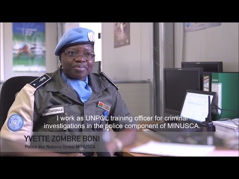 Meet Ivette Boni Zombre, International Female Police Peacekeeper 2016
