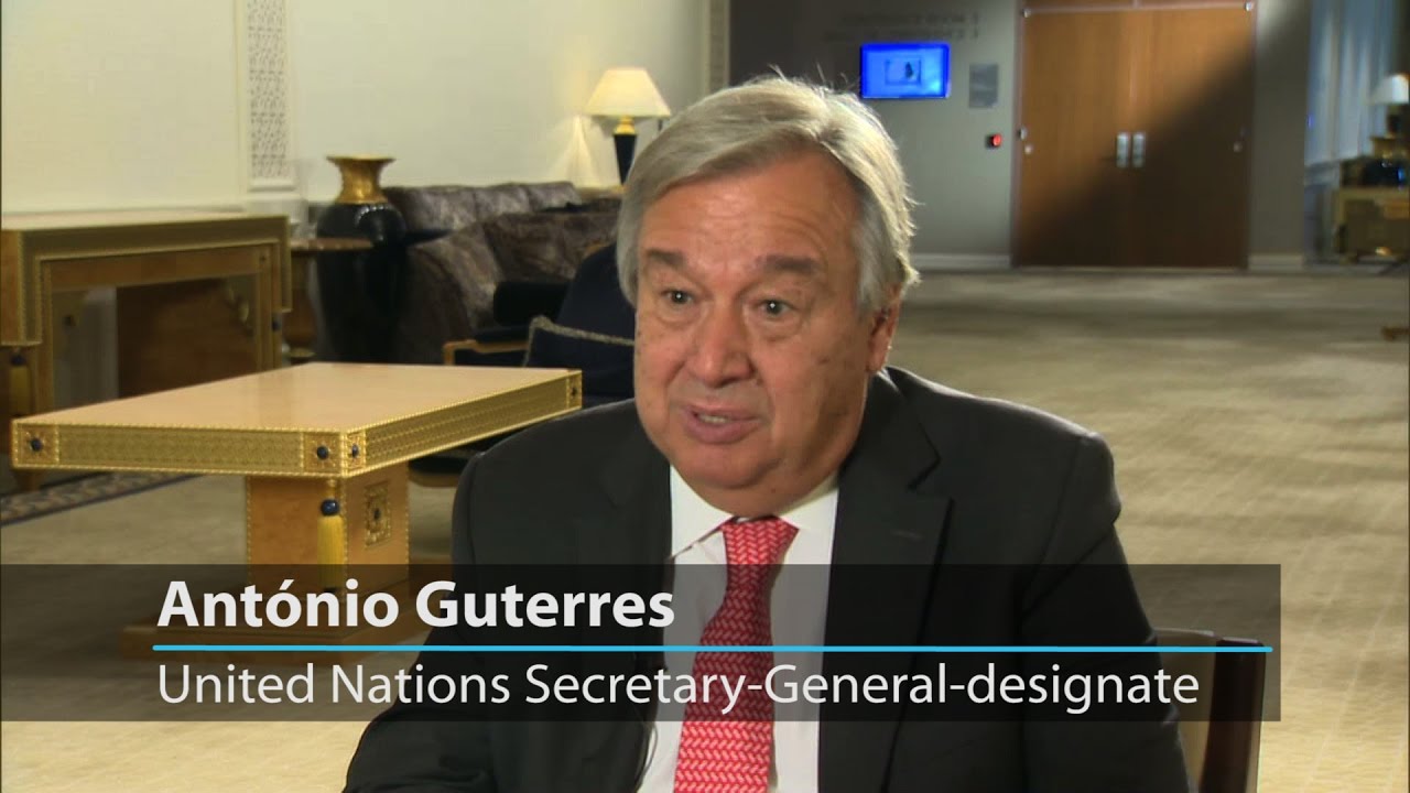 UN Secretary-General-designate: “A surge in the diplomacy for peace would be my priority”