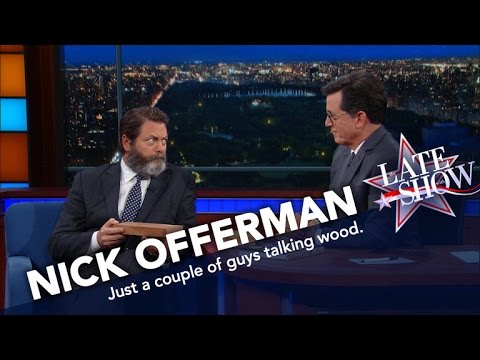 Nick Offerman Knows His Wood