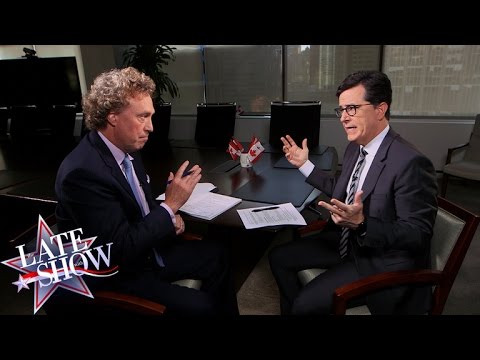 Stephen Colbert Considers Fleeing America