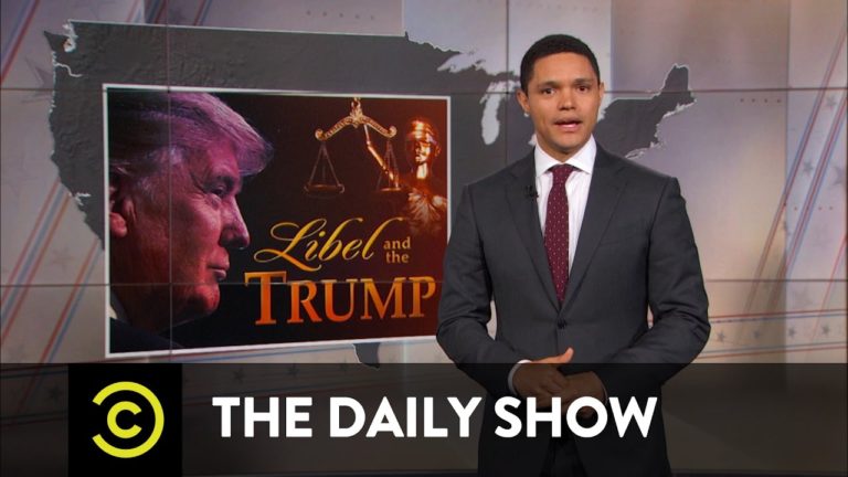 The Daily Show – Donald Trump: Libel Bully