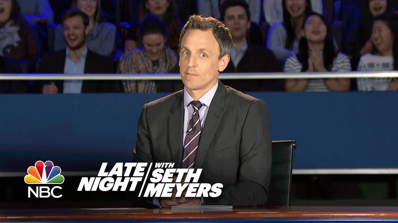 Late Night Presidential Debate