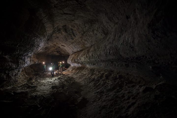 70s sci-fi film or just two astronauts and a Eurocom exploring a lava tube? Read…