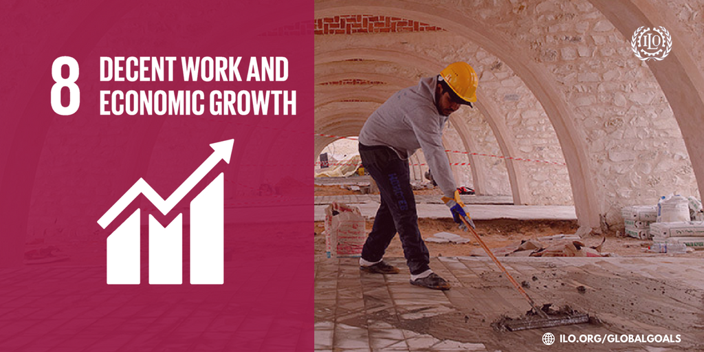 You’ve heard about the #globalgoals. Here’s where decent work comes in:  …