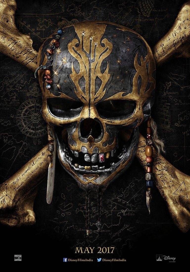 First Look Poster of “Pirates Of The Caribbean: Dead Men Tell No Tales”.. To Be Released On..