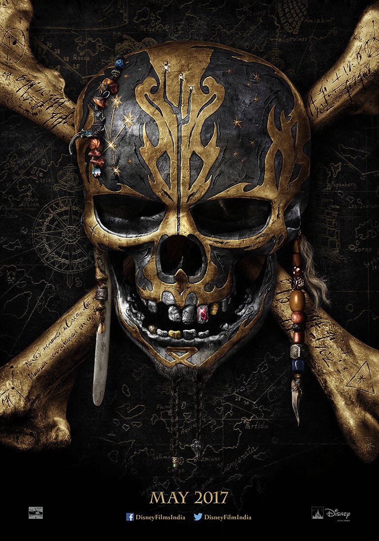 First Look Poster of “Pirates Of The Caribbean: Dead Men Tell No Tales”.. To Be Released On..