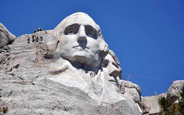 Today in 1927, carving begins at Mount Rushmore National Memorial:  …