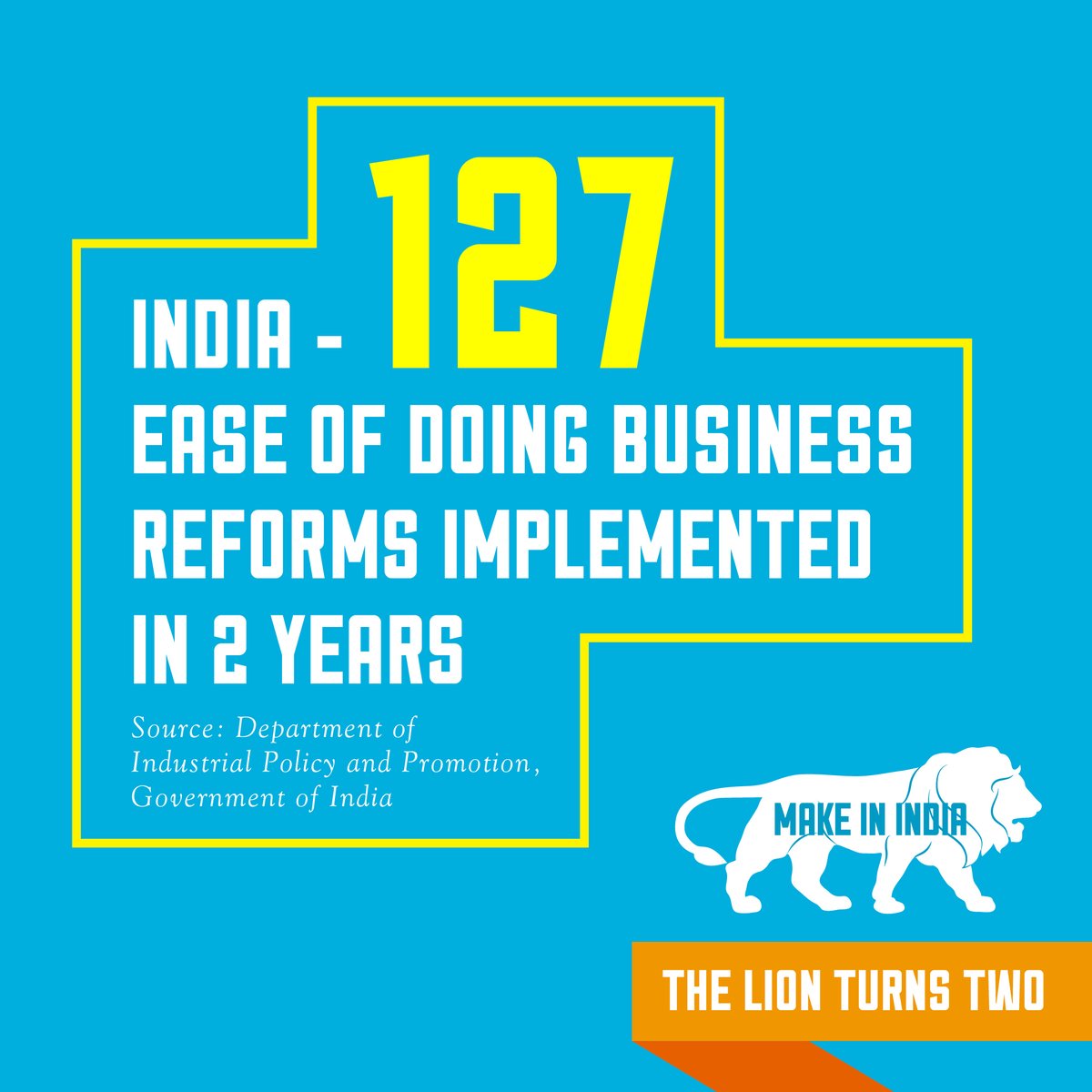 Project greenlight. With 2 years of #MakeInIndia comes 2 years of doing business…