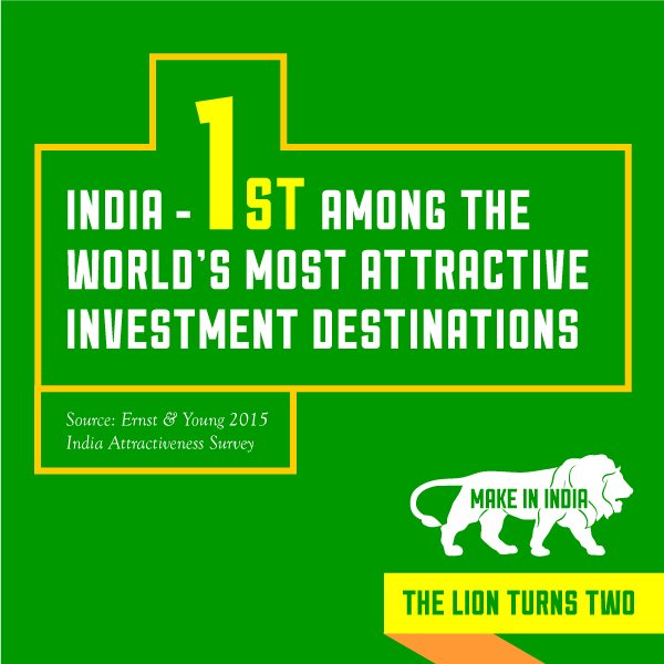 Global giant or niche maker, they’re all choosing to India. Come, #MakeInIndia. …
