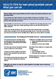 September is National Prostate Cancer Awareness Month. Check out these tips from…