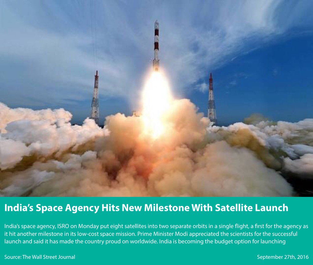 India’s Space Agency Hits New Milestone With Satellite Launch

…