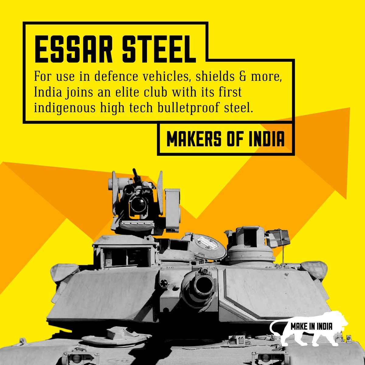 #MakersOfIndia. @Essar_India: strengthening India’s self-reliance in defence.  #…