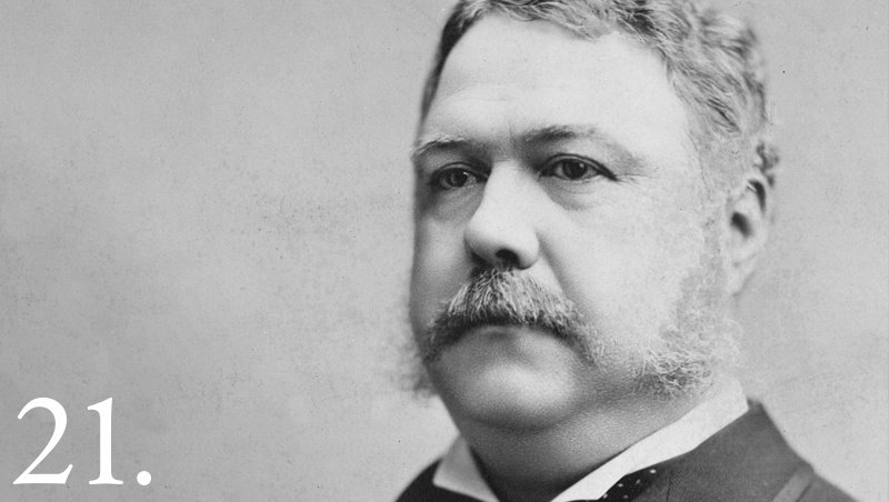 Today in 1829, Chester A. Arthur is born. Learn more about our 21st president:  …
