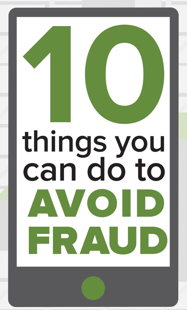 Check out FTC’s top 10 tips to avoid fraud:  #ChatSTC #CyberAware …