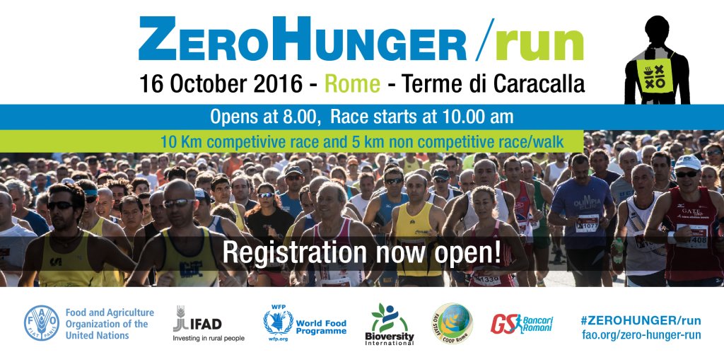 #SaveTheDate 16th October, Rome: Register now for the #ZeroHun…