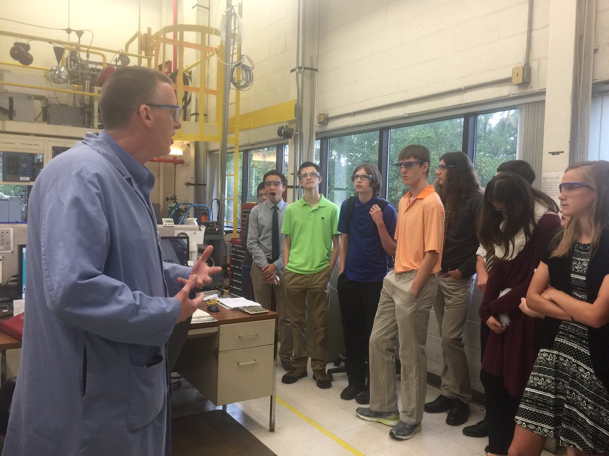 Students from Atholton HS in Columbia, MD are w/our team @WRGraceCo. #MFGDay16 …