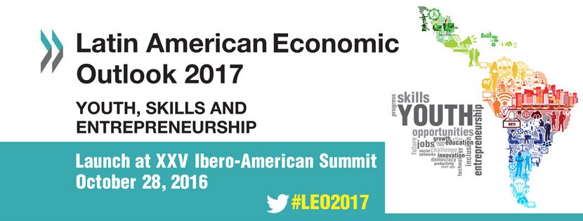 Latin American Economic Outlook comes out today at 18h00 in Cartagena  #LATAM #L…