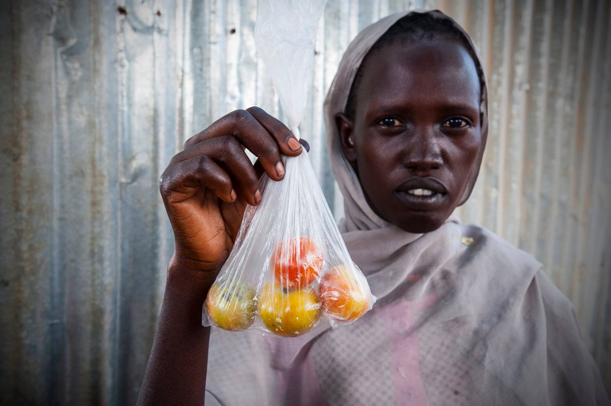 “I have no more money to buy any other food than these tomatoes” Acieng, #SouthS…