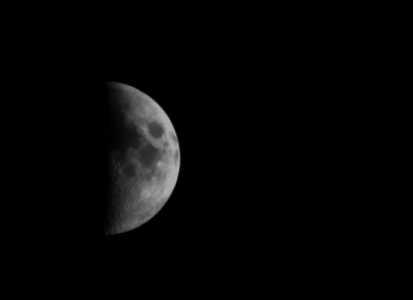 A Saturn-bound Cassini captured this view of Earth’s moon..