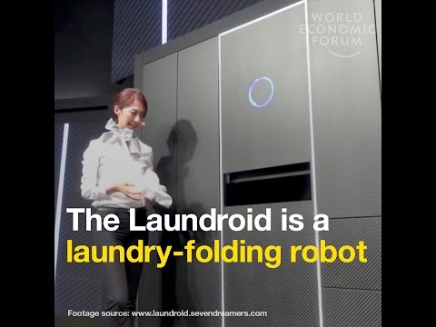 The Laundroid is a laundry folding robot