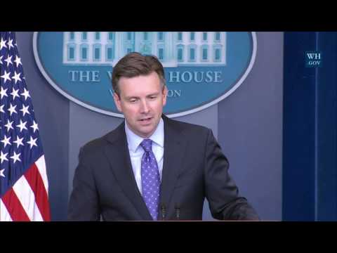 10/27/16: White House Press Briefing