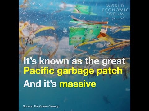 It’s known as the great Pacific garbage patch – And it’s massive