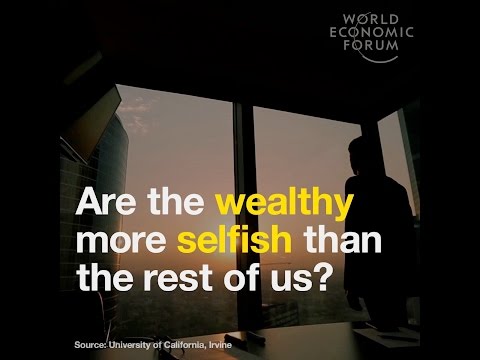 Are the wealthy more selfish than the rest of us?