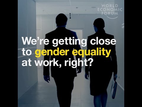 We’re getting close to gender equality at work, right?   Wrong