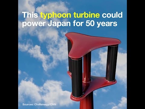 This typhoon turbine could power Japan for 50 years
