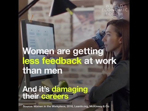 Women are getting less feedback at work than men – And it’s damaging their careers