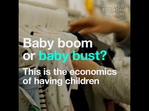 Baby boom or baby bust?   This is the economics of having children