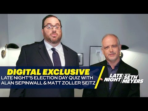 Late Night’s Election Day Quiz with Alan Sepinwall and Matt Zoller Seitz