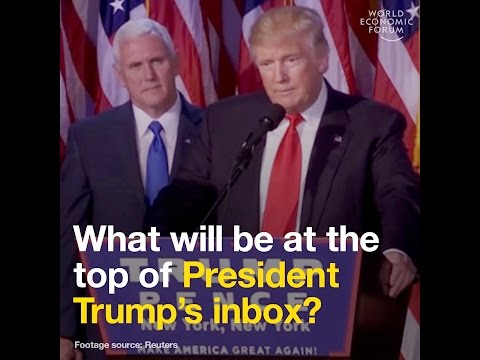 What will be at the top of President Trump’s inbox?
