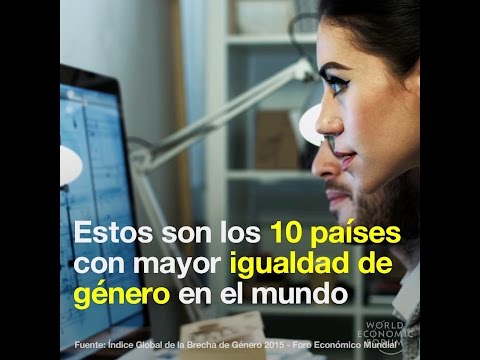 Estos son los 10 países con mayor igualdad de género en el mundo