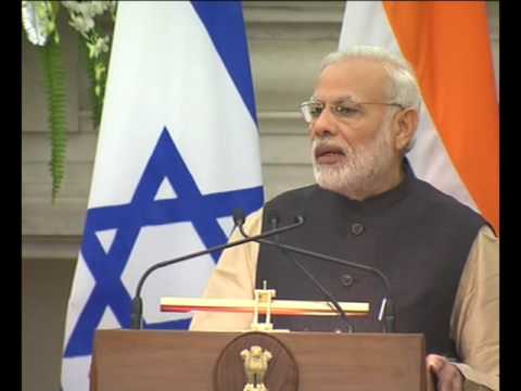 PM Narendra Modi’s Speech at Joint Press Statement with the President of Israel, Mr. Reuven Rivlin