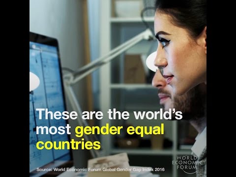 These are the world’s most gender equal countries
