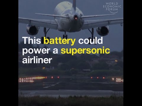 This battery could power a supersonic airliner