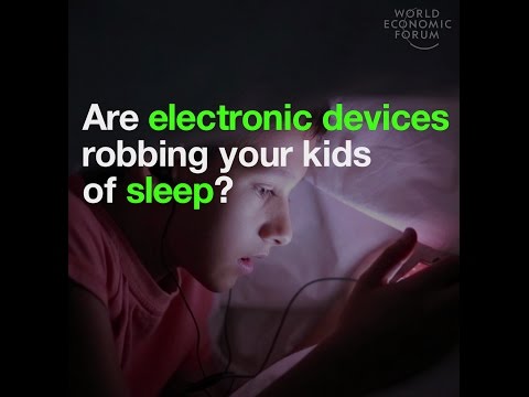 Are electronic devices robbing your kids of sleep?