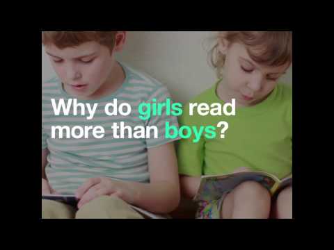 Why do girls read more than boys?