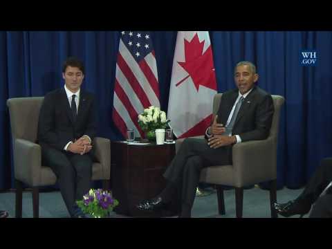 President Obama and Prime Minister Trudeau