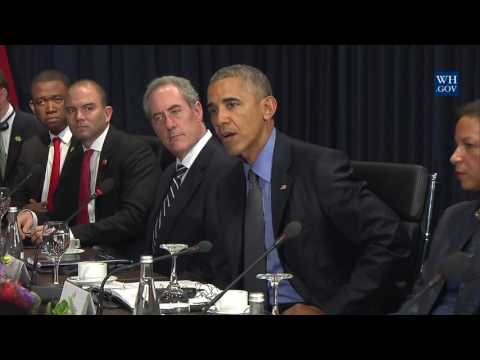 President Obama Holds a Bilateral Meeting with President Xi of China