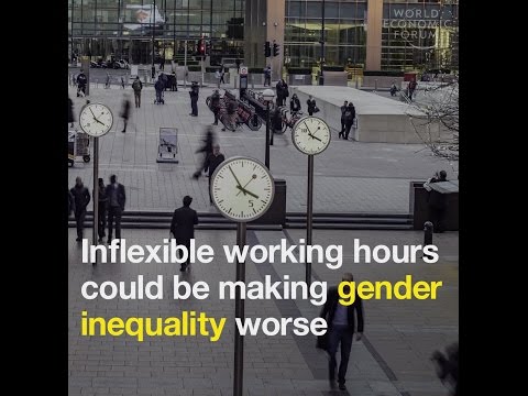Inflexible working hours could be making gender inequality worse